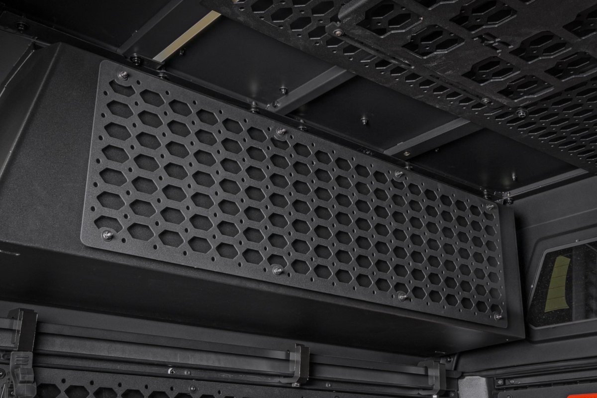 Toyota Tacoma Molle Panel Kit - Bed Cap Side Box Internal - Rough Country - Black - '16-'26